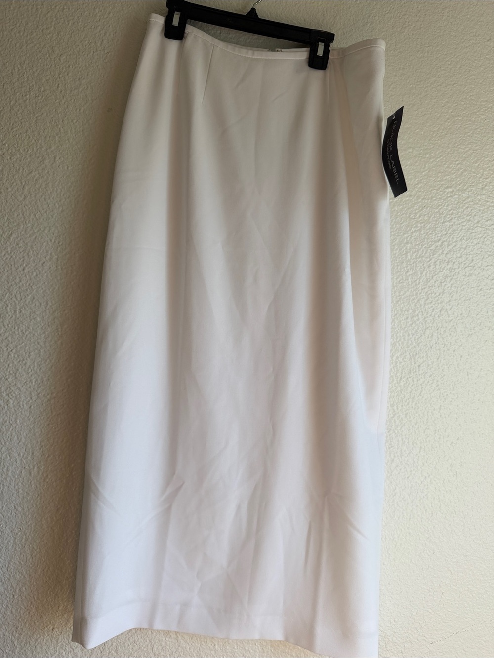 Evan Picone White Maxi Skirt